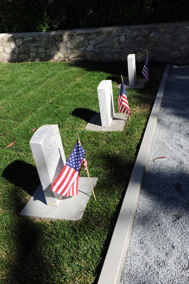 Presidio of Monterey community rededicates cemetery for service, family members