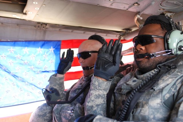 Reenlisting at 5,000 feet