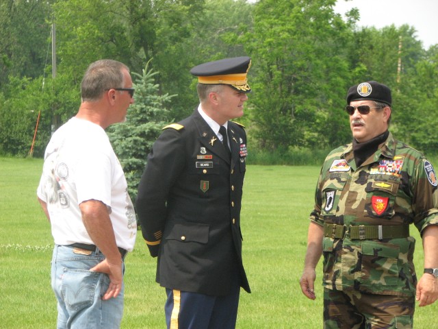 Col. David Sears gives keynote address at Memorial Day ceremony in Davenport