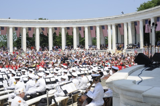 Arlington National Cemetery Memorial Day 2010