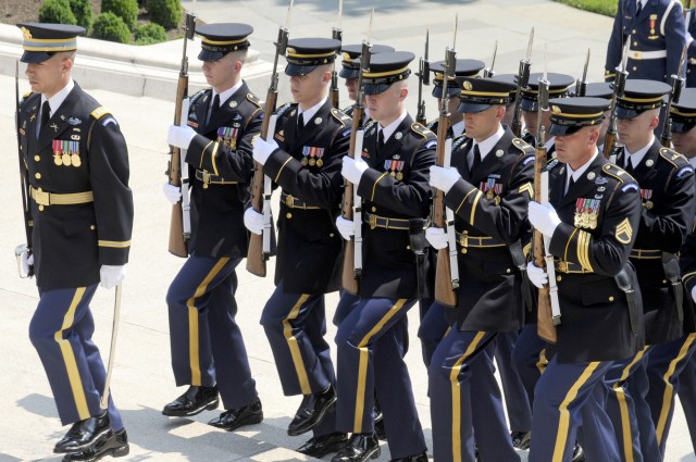 Arlington National Cemetery Memorial Day 2010