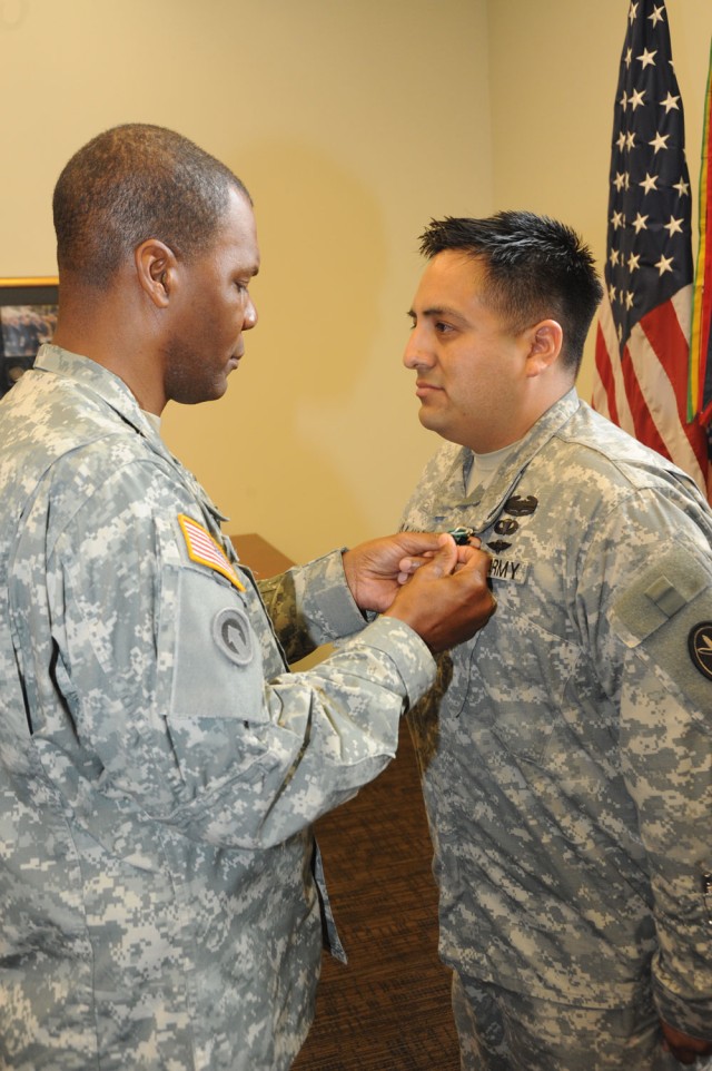 Departure and Award Ceremony held in honor of Protocol Officer