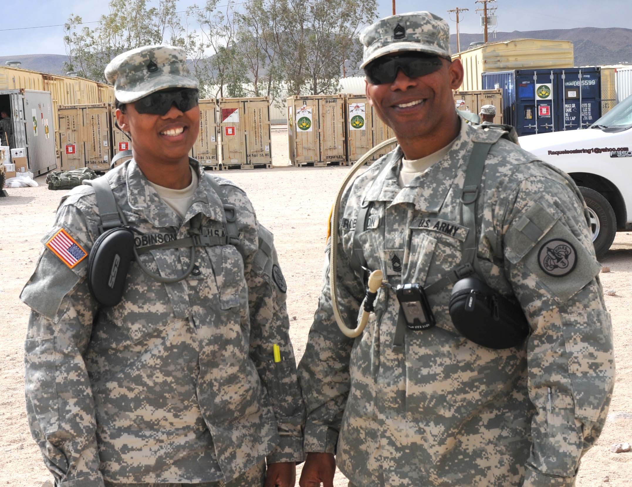 Third Armored Cavalry Regiment Soldiers At The National Training Center ...