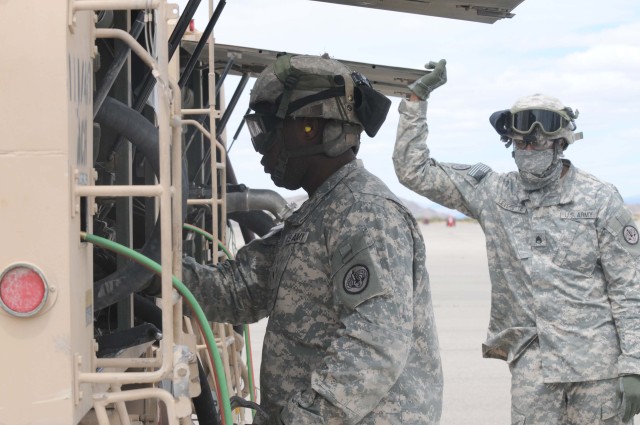 Third Armored Cavalry Regiment Soldiers at the National Training Center