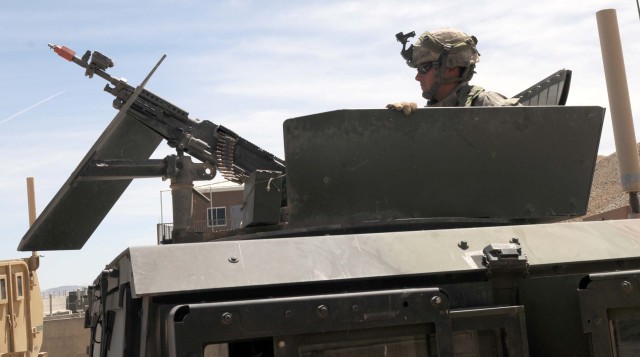 Third Armored Cavalry Regiment Soldiers at the National Training Center