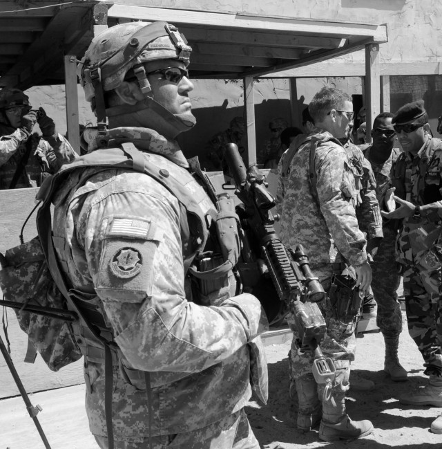 Third Armored Cavalry Regiment Soldiers at the National Training Center