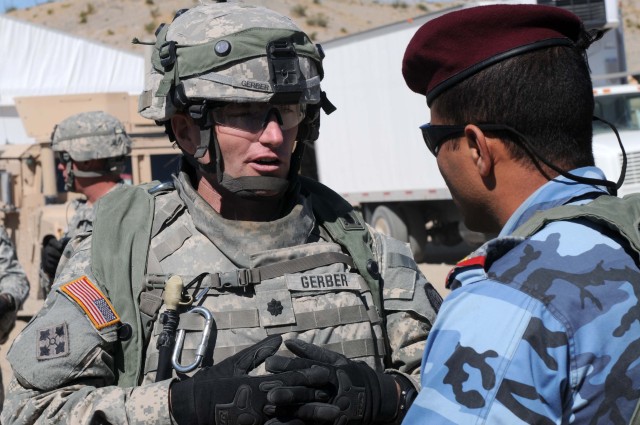 Third Armored Cavalry Regiment Soldiers at the National Training Center