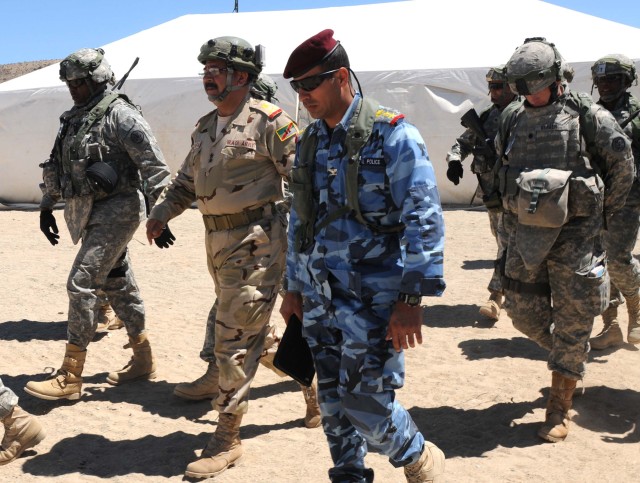 Third Armored Cavalry Regiment Soldiers at the National Training Center