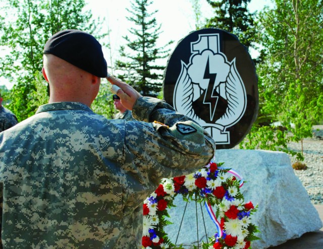 Saluting the fallen