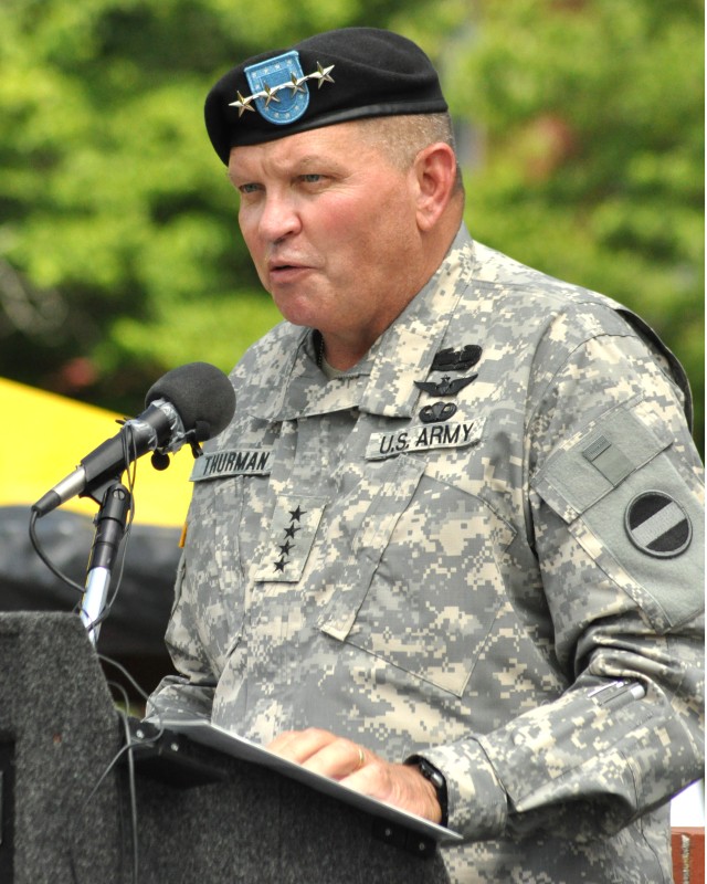 Thurman becomes 18th commander of U.S. Army&#039;s largest command