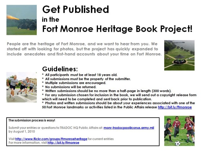 Fort Monroe Book Project