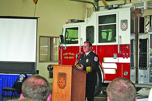 Fort Riley Fire Department changes leadership