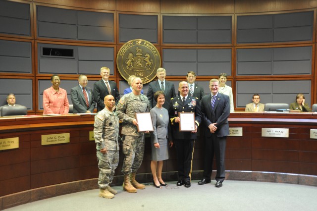 Army Strong Week proclaimed in Fairfax County!