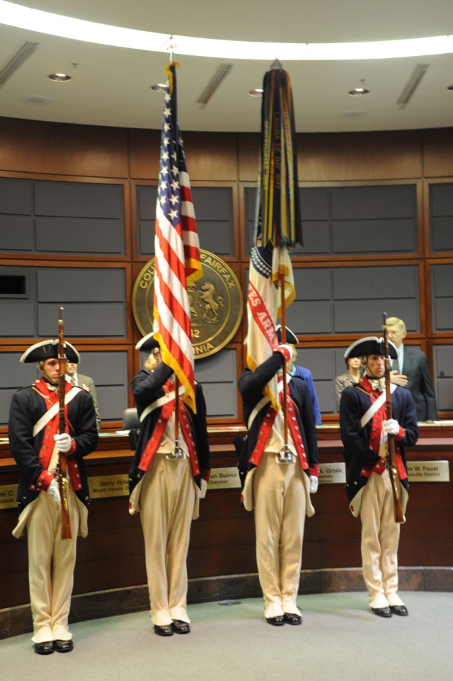 Army Strong Week proclaimed in Fairfax County!