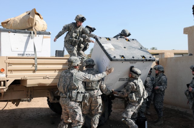 unloading