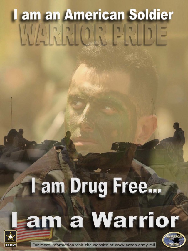 I am Drug Free ... I am a Warrior