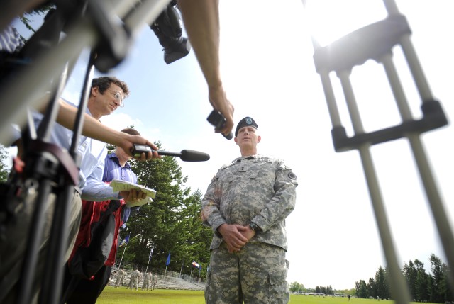 I Corps ceremony