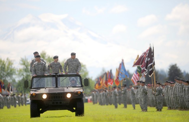 I Corps ceremony