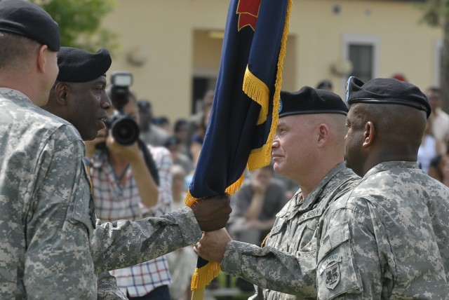 Maj. Gen. Hogg takes command at U.S. Army Africa 