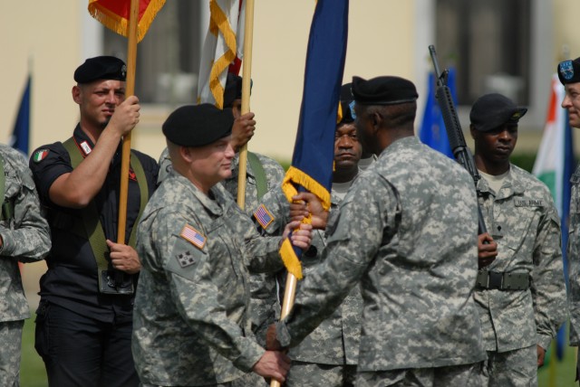 Maj. Gen. Hogg takes command at U.S. Army Africa