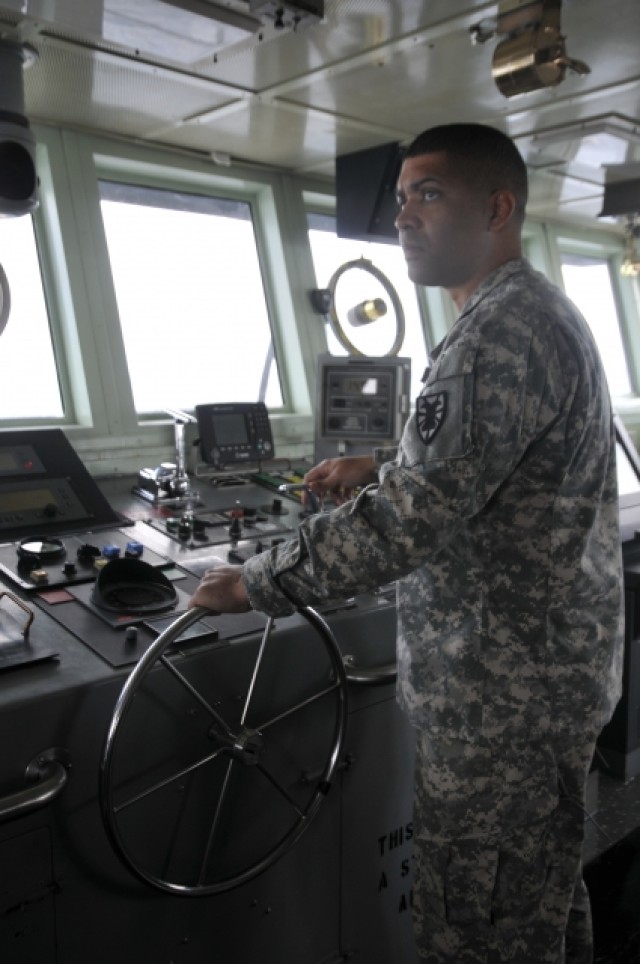 7th Sustainment Brigade Assists in the Transport of Radar Used to Track Space Shuttle Atlantis&#039; Final Launch.