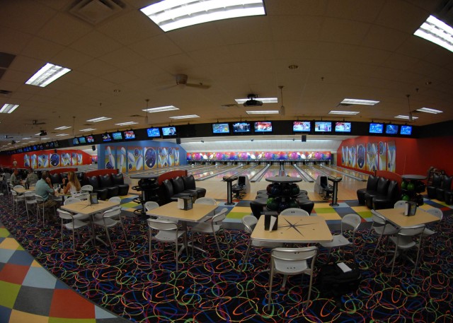 Fort Bragg Dragon Lanes receives colorful makeover