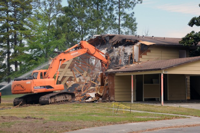 Marne Terrace (Fort Stewart) demolition