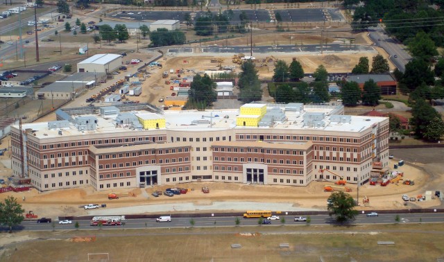 Aerial view of FORSCOM/USARC HQ, May 10, 2010