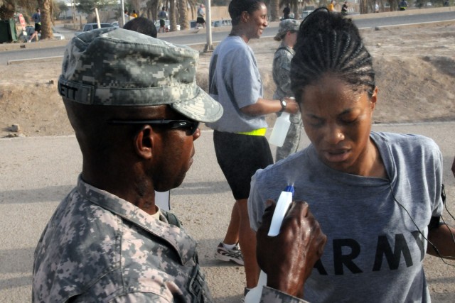 Servicemembers celebrate 235th Army birthday with ... a run
