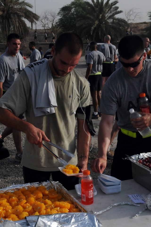 Servicemembers celebrate 235th Army birthday with ... a run