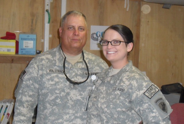 Father and Daughter celebrate Father&#039;s Day in Afghanistan