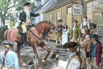 Washington takes command of Continental Army in 1775 | Article | The ...