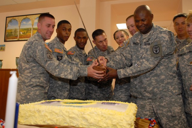 235th U.S. Army Birthday celebration in Vincenza