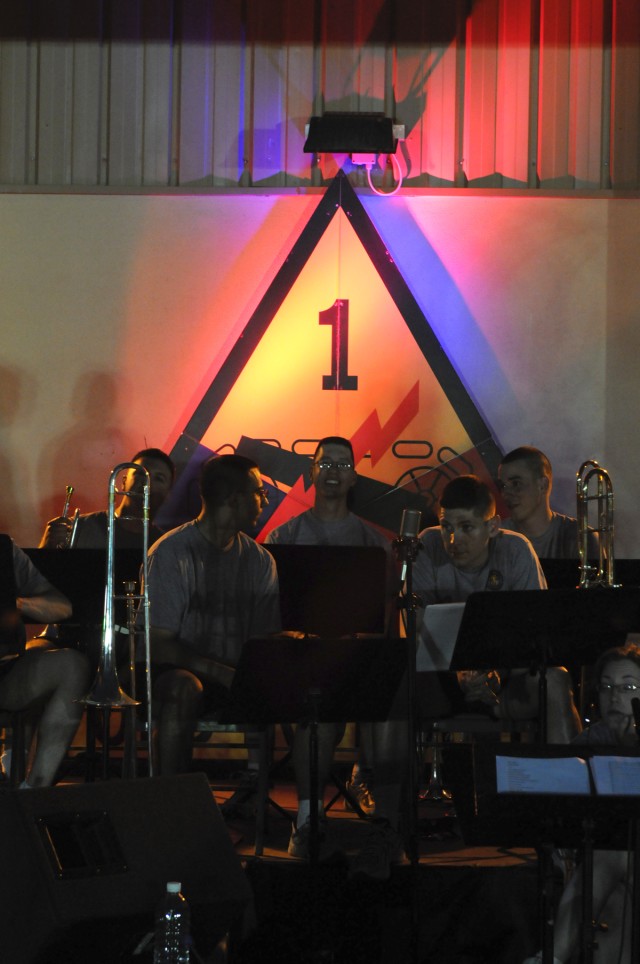 Preparing to perform