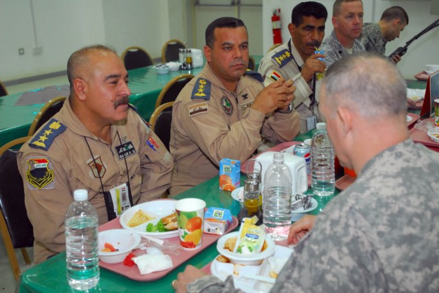 IqAF and US leaders meet at Adder