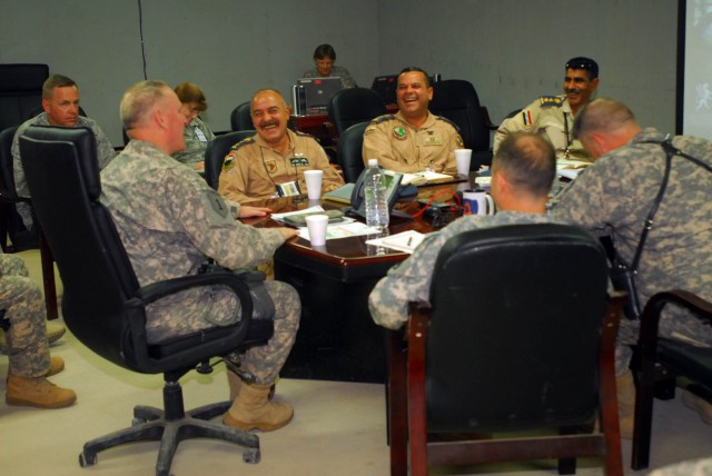 IqAF and US leaders meet at Adder 4