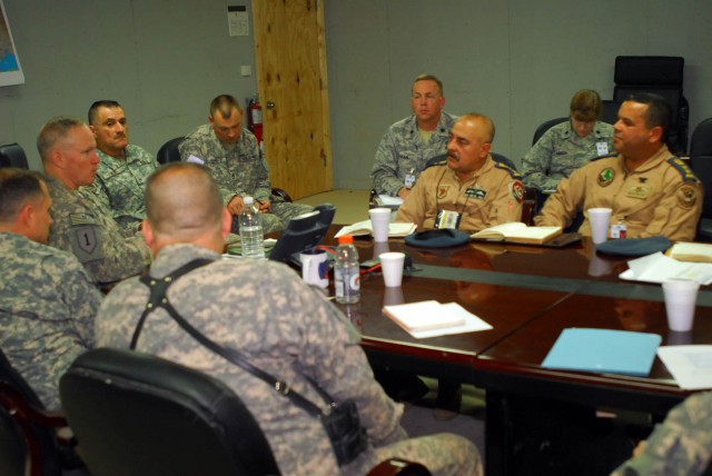 IqAF and US leaders meet at Adder 5