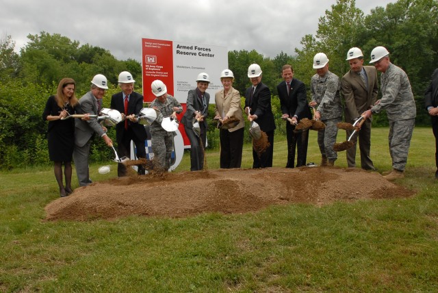 Middletown breaks ground on new Armed Forces Reserve Center