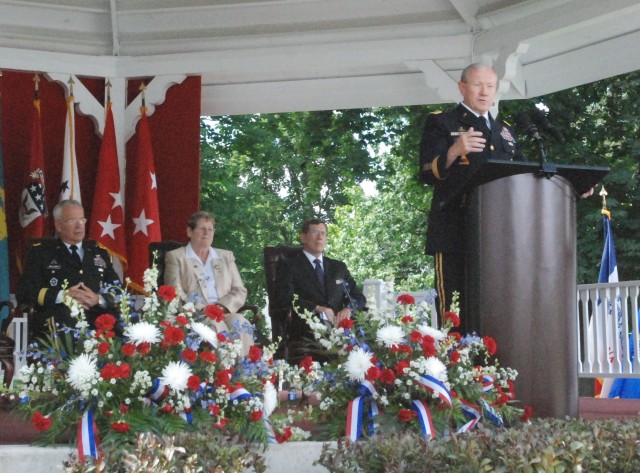 An Army War College send-off for retiring commandant