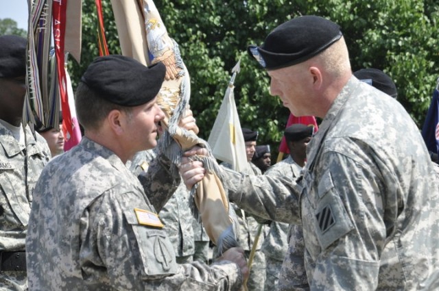 260th QM change of command