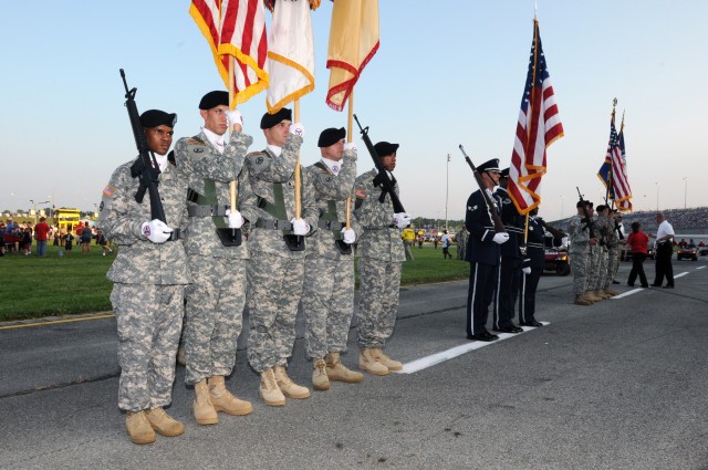 Sustainers help open Kentucky NASCAR race