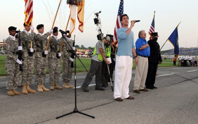 Sustainers help open Kentucky NASCAR race