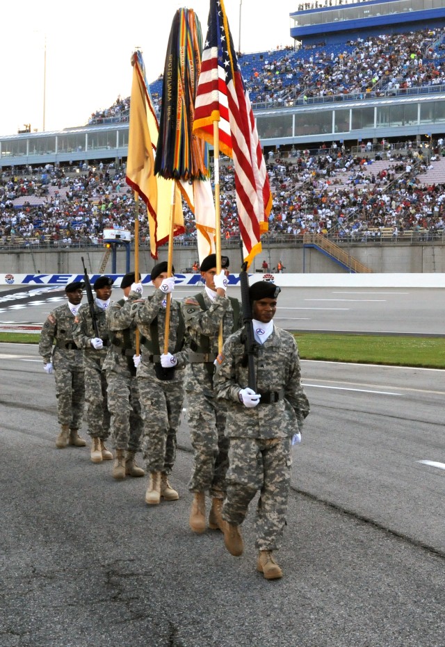 Sustainers help open Kentucky NASCAR race