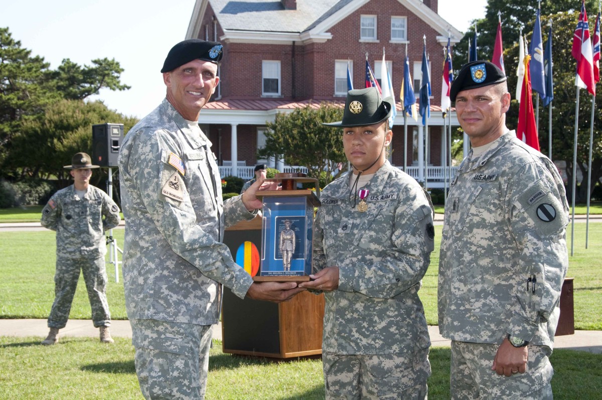 Sarvis and Solomon take top drill sergeant titles | Article | The ...