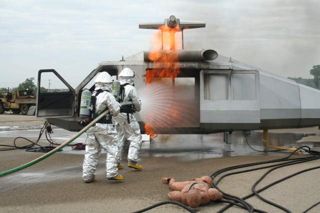 Fire Power, Army Reserve firefighters train at Fort Riley