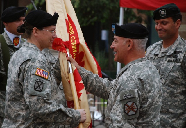 Ziemba takes command of USAG Brussels