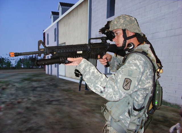 Virtual Squad Training simulates patrolling techniques, tasks