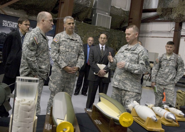 IMCOM commander tours Picatinny Arsenal