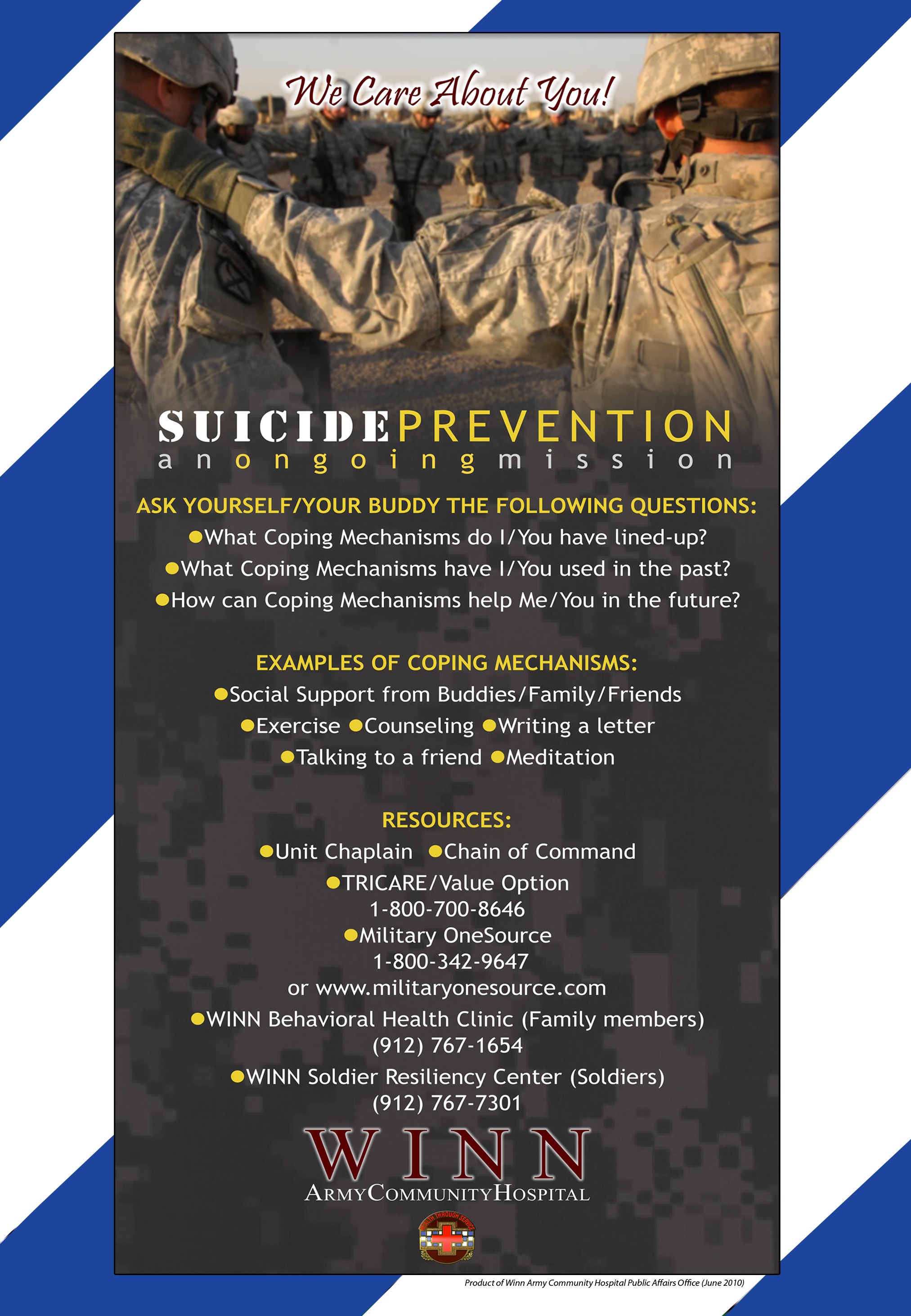 SUICIDE PREVENTION: An Ongoing Mission | Article | The United States Army