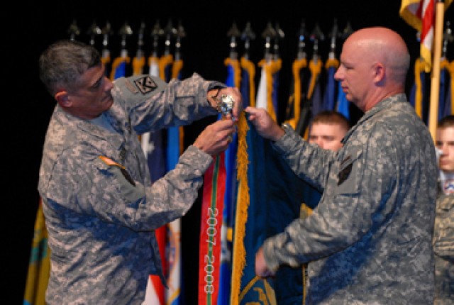 Battle Command Training Center Aca,!E+adds award streamer to new colors